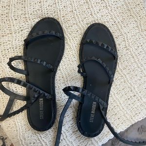 steve madden studded sandals